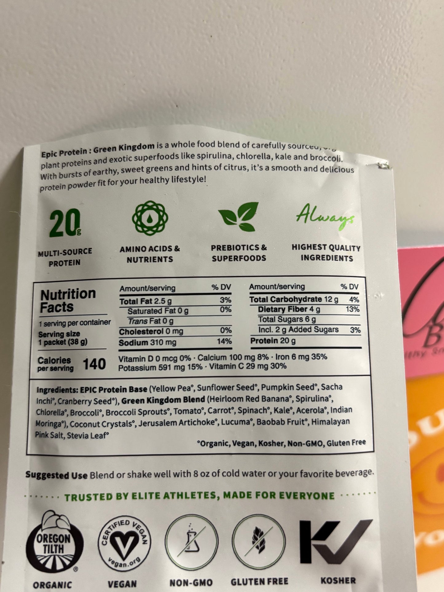 Vegan Key Lime Supergreens Cookies