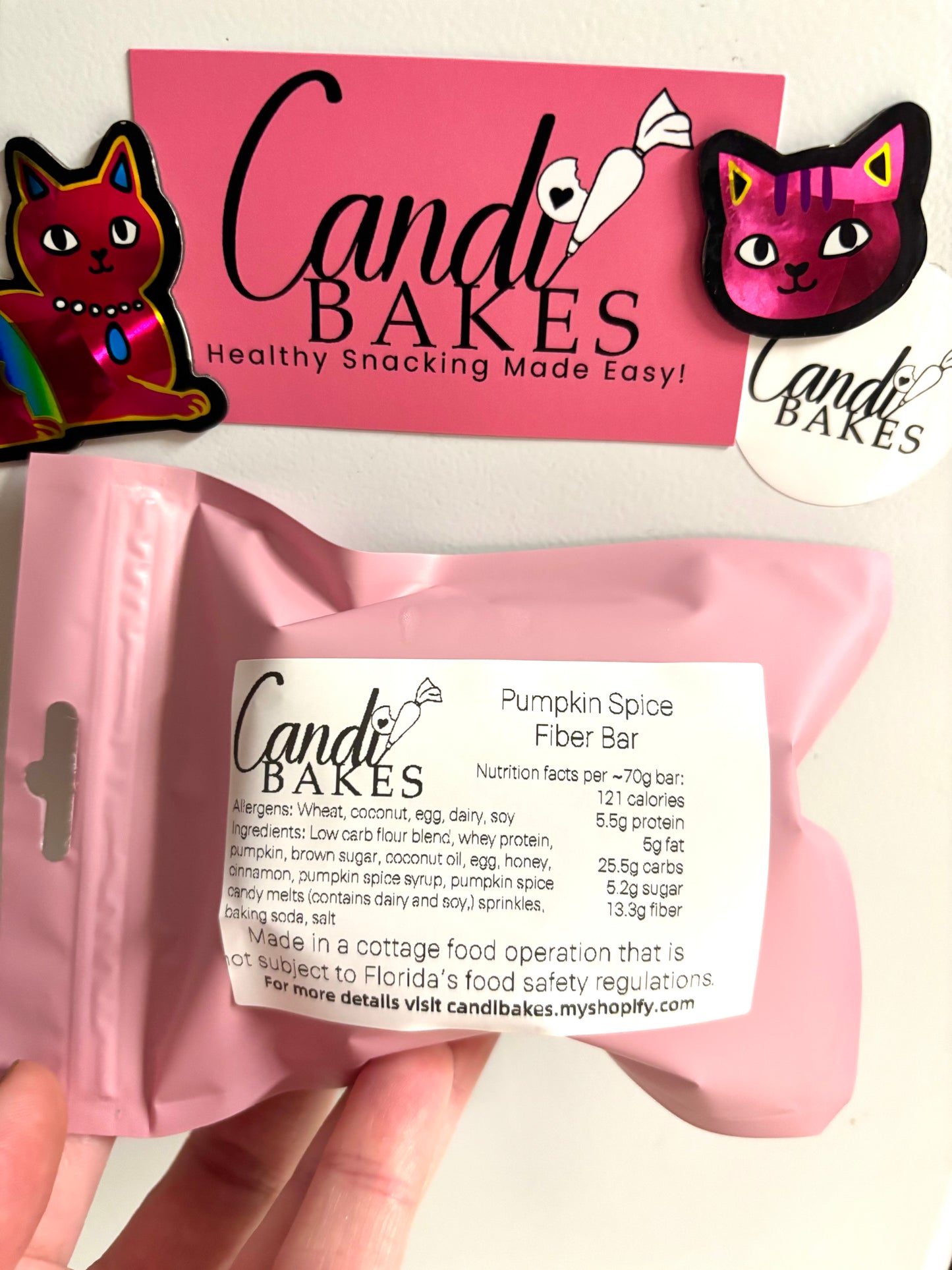 Pumpkin Spice Fiber Bar