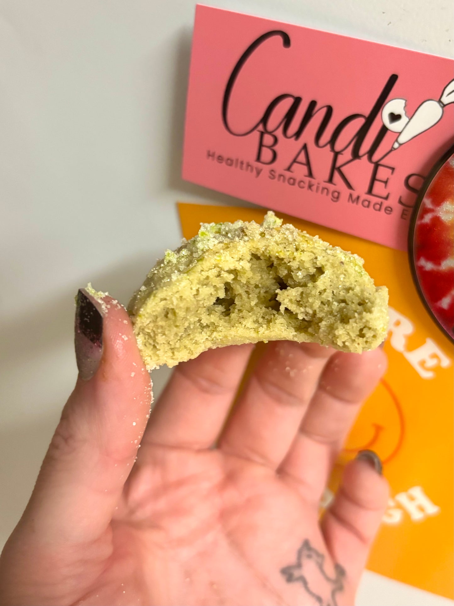 Vegan Key Lime Supergreens Cookies