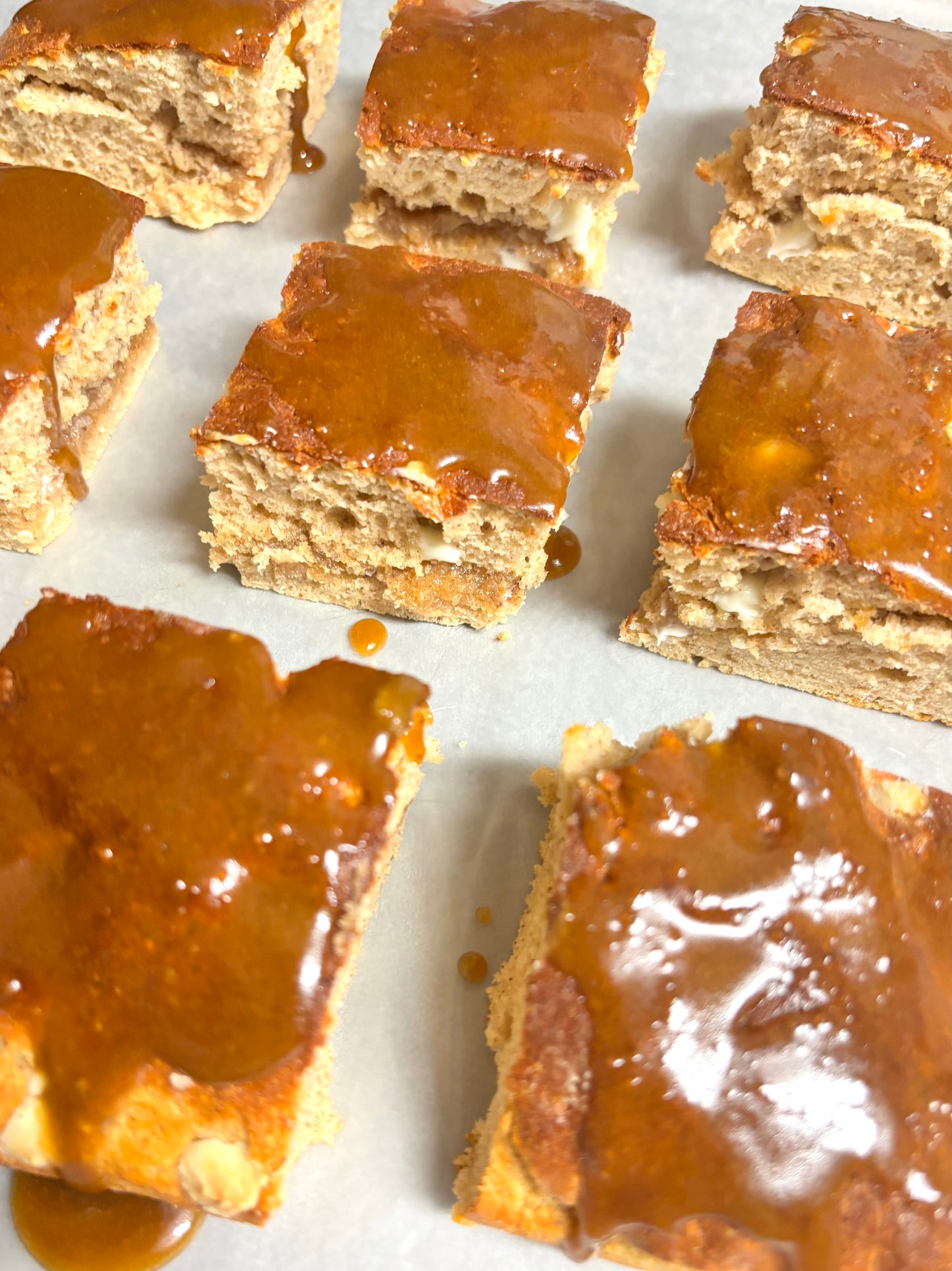 Brown Sugar Protein Snack Cake