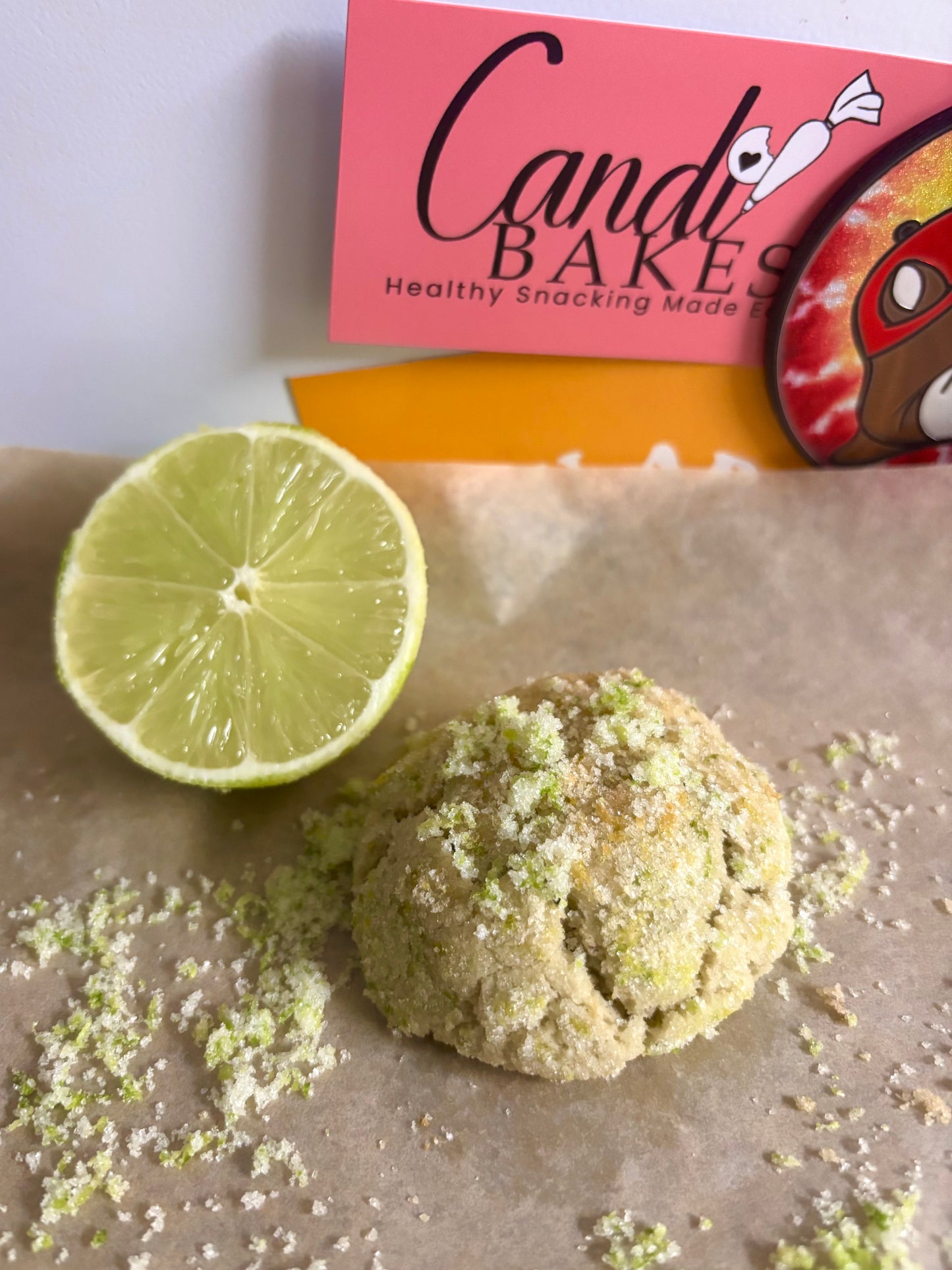 Vegan Key Lime Supergreens Cookies
