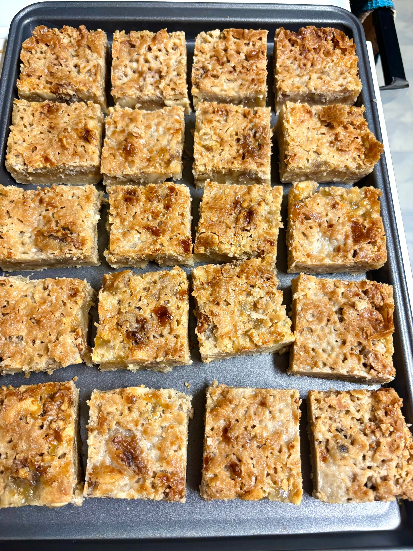 Vegan Tropical Shortbread Squares