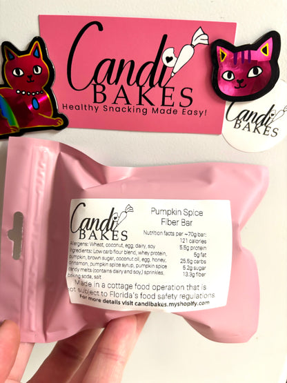 Pumpkin Spice Fiber Bar