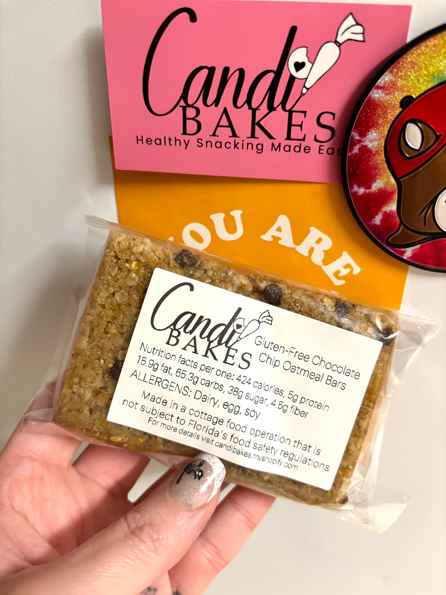 Gluten-Free Chocolate Chip Oatmeal Bars