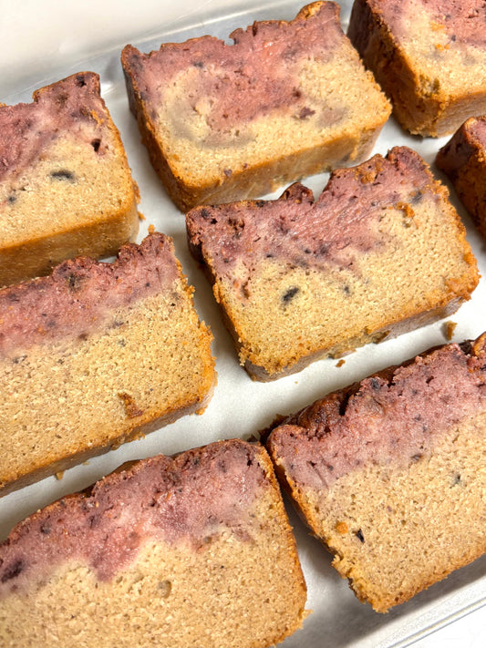 Gluten-Free Berry Banana Bread