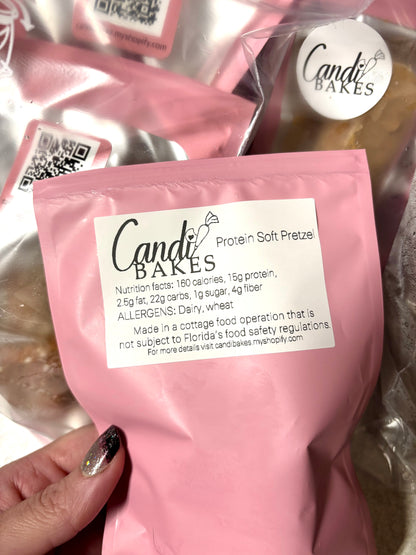 Protein Soft Pretzel