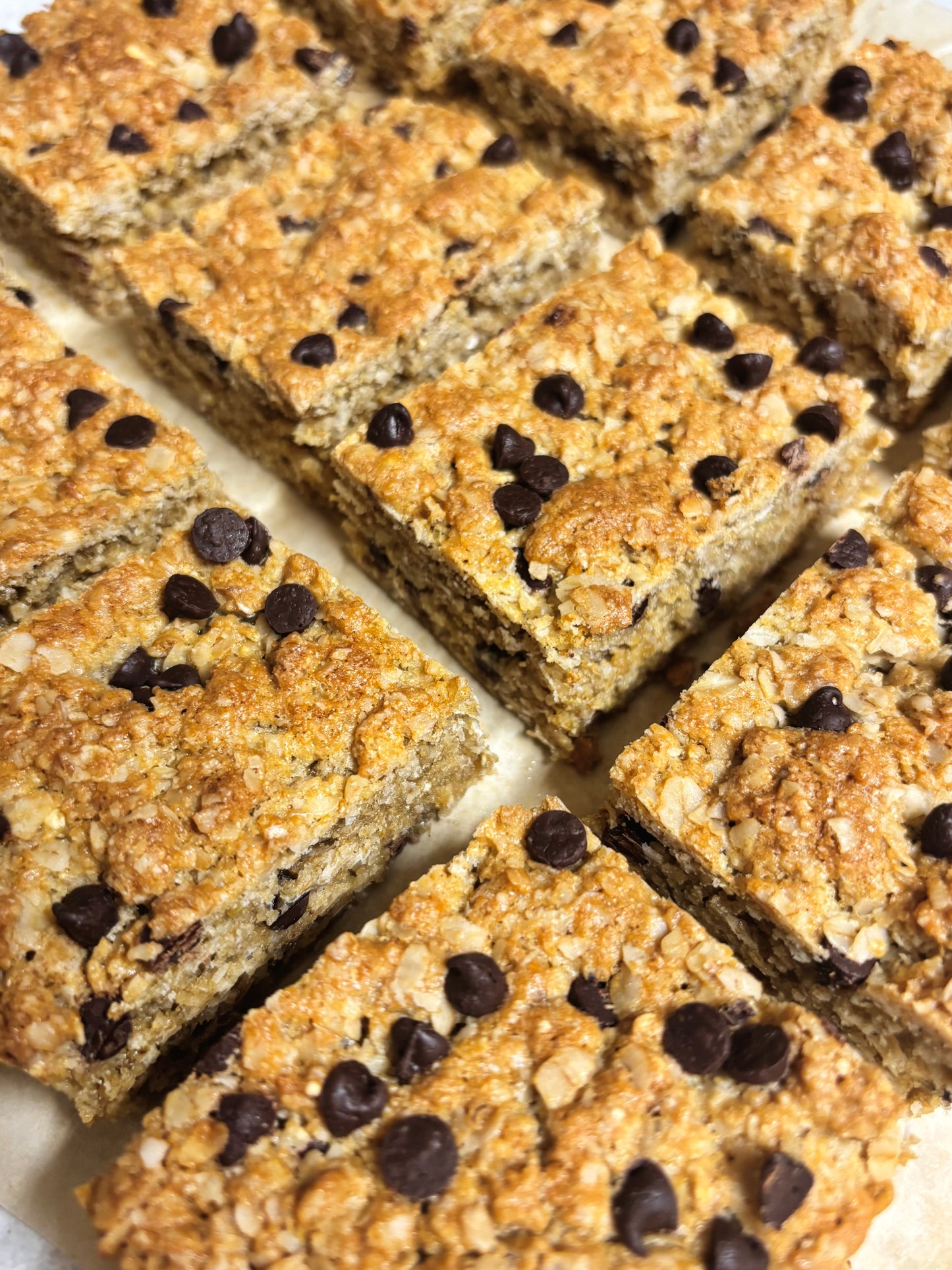 Gluten-Free Chocolate Chip Oatmeal Bars