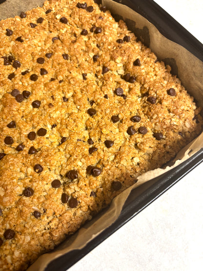 Gluten-Free Chocolate Chip Oatmeal Bars