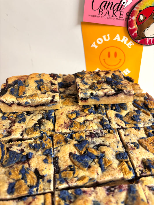 Blueberry Pie Oreo Blondie